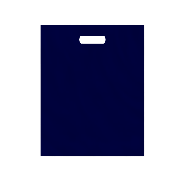 Пакет полиэтиленовый, синий, ПВД, 38×50 см