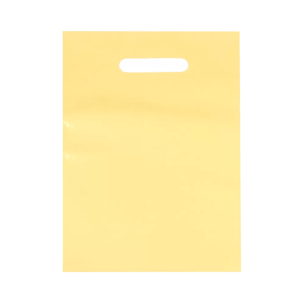 Пакет полиэтиленовый, бежевый, ПВД, 22×34 см