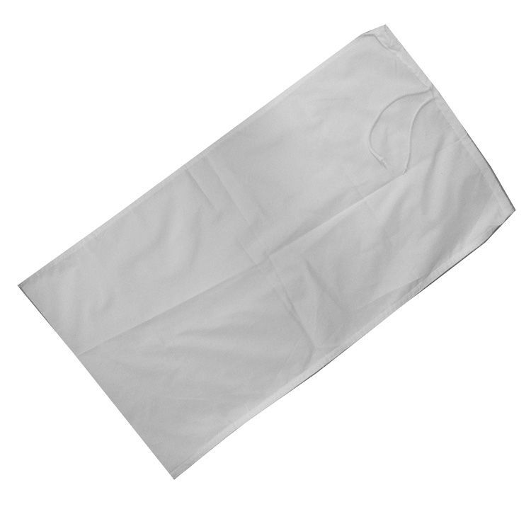 Мешок для творога белый с завязками, лавсан, 80×48 см, 125 г/м²
