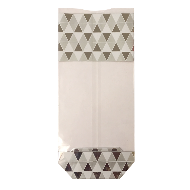 Пакет полипропиленовый с прямоугольным дном Ruban Glace, 6×4×26 см, 35 мкм