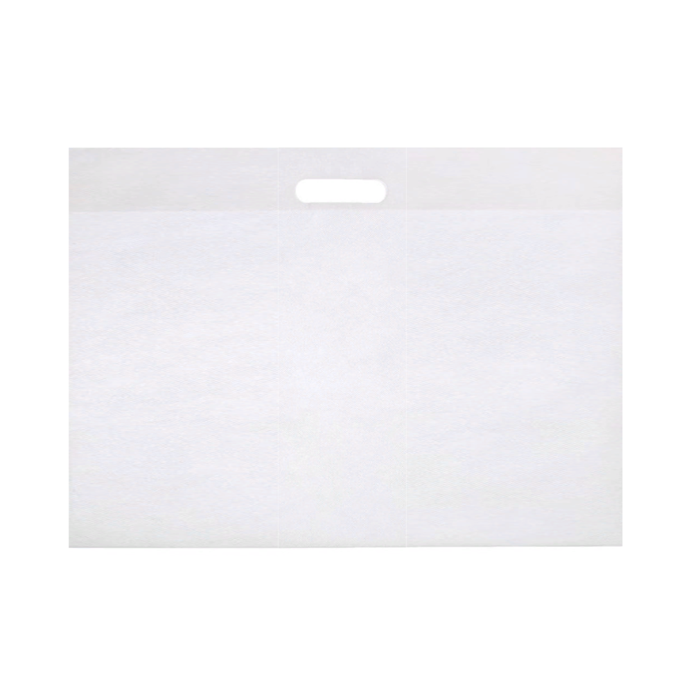 Пакет полиэтиленовый, белый, ПВД, 70×50 см