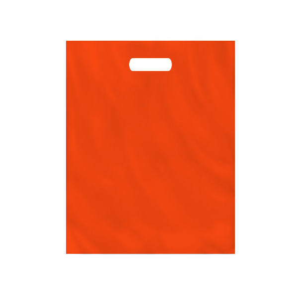 Пакет полиэтиленовый, оранжевый, ПВД, 38×50 см
