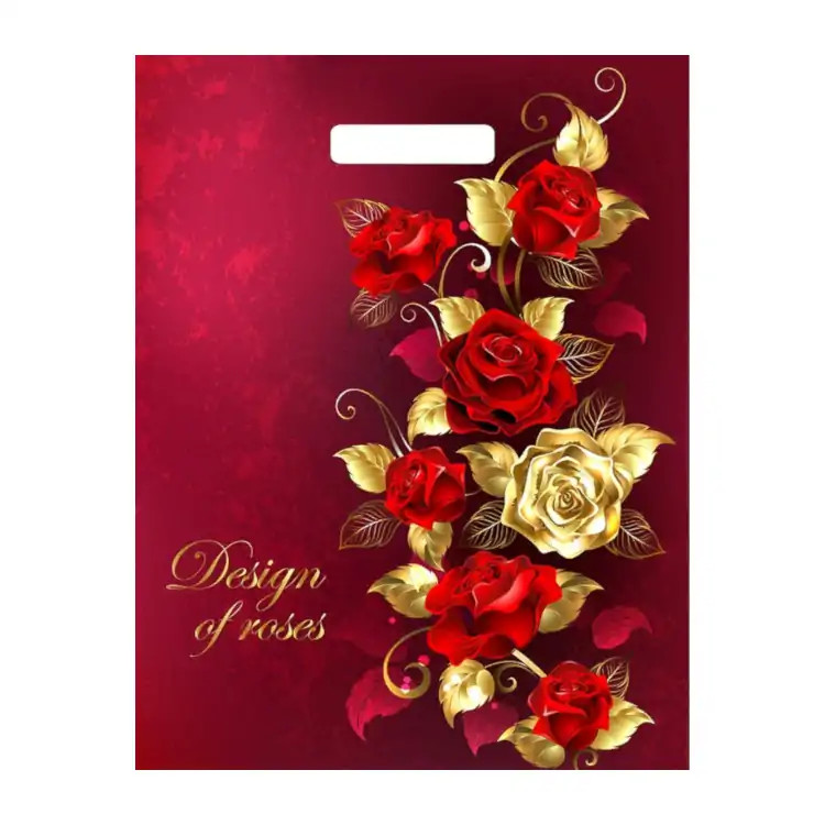Пакет полиэтиленовый «Голден роуз», ПВД, 31×40 см