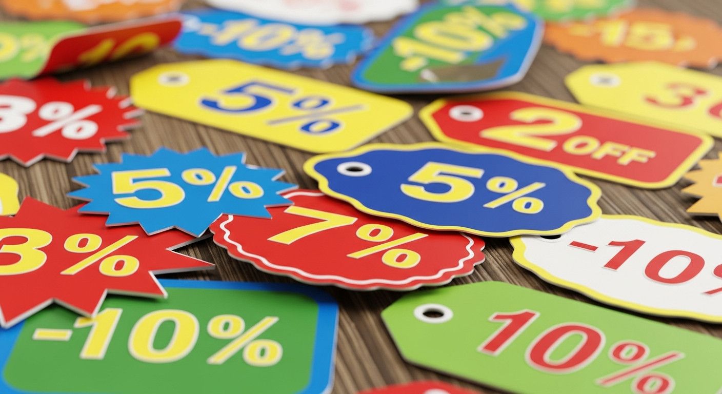 Прогрессивные скидки