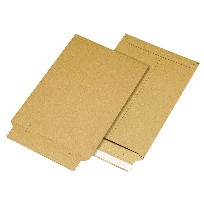 Почтовый пакет из картона крафтовый, 17×25, 400 г/м²