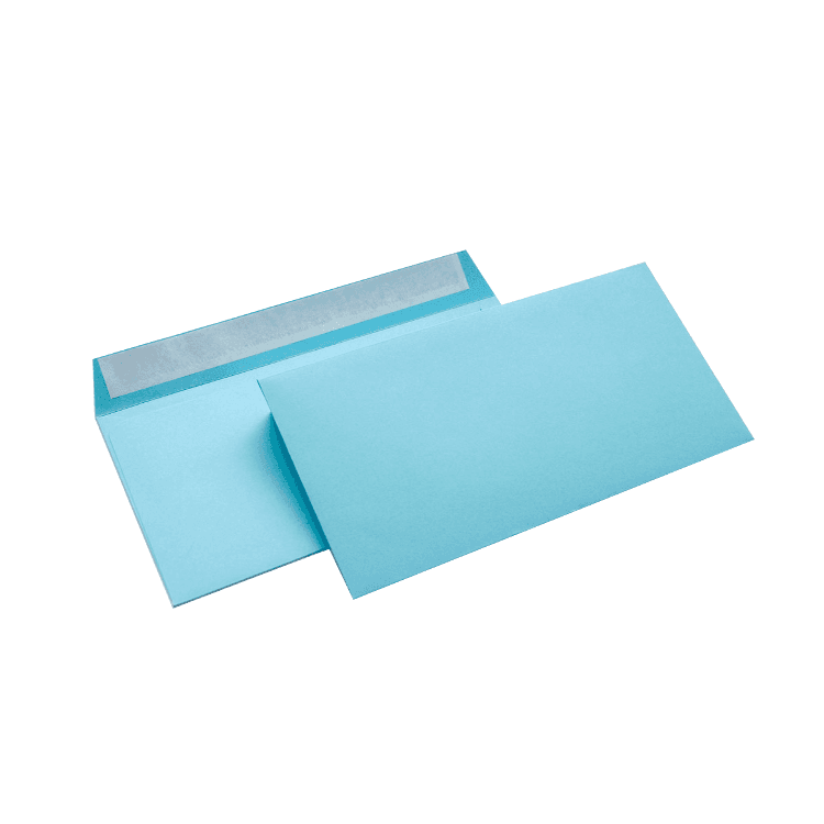 Голубой конверт С65, стрип, 120 г/м²