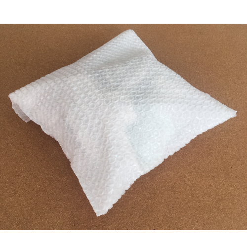 Пакет из воздушно-пузырчатой плёнки, белый, двухслойный, 30×32 см, 75 г/м², с клапаном