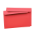 Красный конверт С5, стрип, 110 г/м²