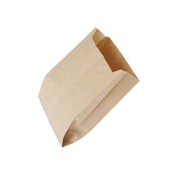 Пакет из жиростойкой бумаги, 14×4×14 см, 40 г/м²