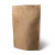 Дой-пак с замком zip-lock из гладкой крафт-бумаги, 24×33×4 cм