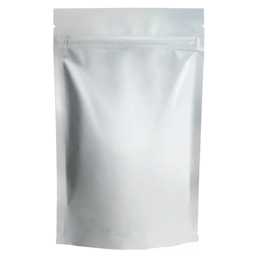 Дой-пак с замком zip-lock белый, 15×24×3 cм