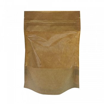 Артикул 82073 — Дой-пак с замком zip-lock из гладкой крафт-бумаги с окном 7 см, 10×15×3 cм — цена за штуку 12.56 руб. Дой-пак с замком zip-lock из гладкой крафт-бумаги с окном 7 см, 10×15×3 cм