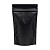 Дой-пак с замком zip-lock чёрный, 25×33×4 cм