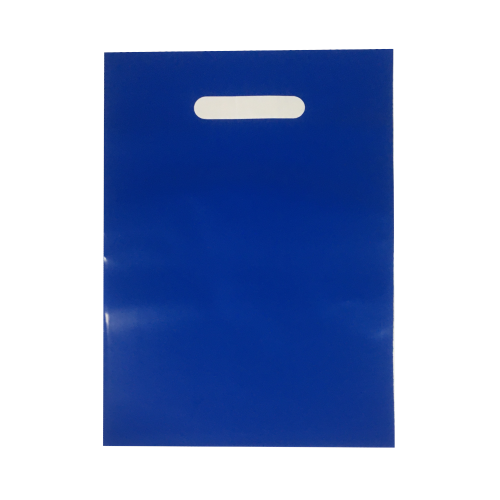 Пакет полиэтиленовый, ярко-синий, ПВД, 22×34 см