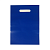 Пакет полиэтиленовый, ярко-синий, ПВД, 22×34 см