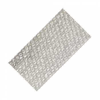 Пакет из воздушно-пузырчатой пленки, двухслойный, 10×20 см, 90 г/м²