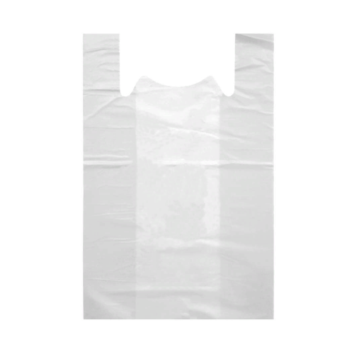 Пакет-майка белый, ПВД, 32×65 см