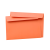 Оранжевый конверт С4, стрип, 110 г/м²