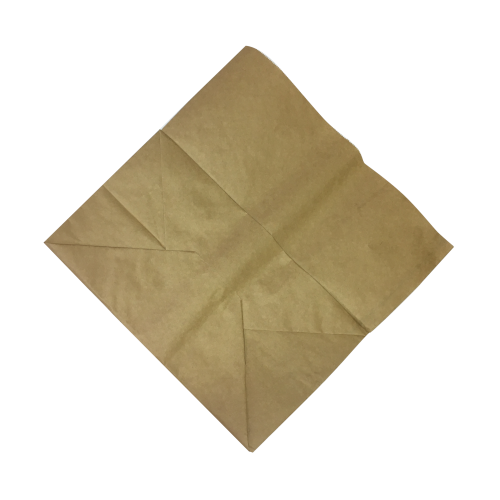 Крафт-пакет с плоским дном 32×20×34 см 50 г/м²