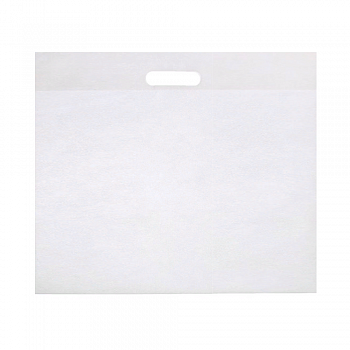 Пакет полиэтиленовый, белый, ПВД, 60×50 см