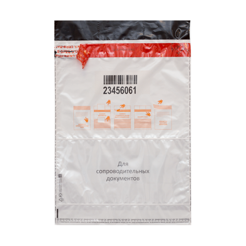 Сейф-пакет номерной, 24×32 см, 60 мкм