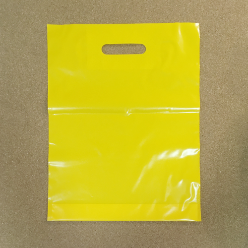 Пакет полиэтиленовый, жёлтый, ПВД, 30×40 см