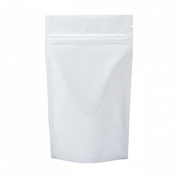 Дой-пак с замком zip-lock белый, 18×24×4 cм Дой-пак с замком zip-lock белый, 18×24×4 cм