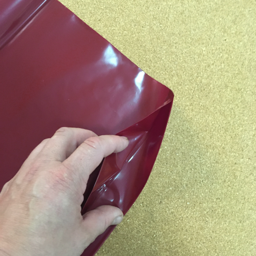 Пакет полиэтиленовый, бордовый, ПВД, 30×40 см