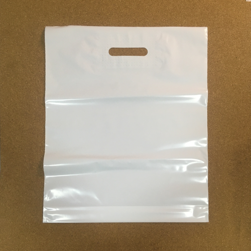 Пакет полиэтиленовый, белый, ПВД, 36×45 см