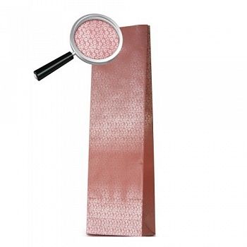 Пакет бумажный красный с рисунком «Сакура», ламинированный, 7×4×21 см