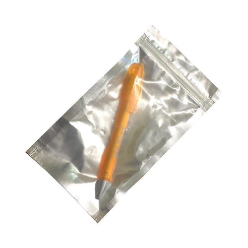 Грипперы серебристые с прозрачной стороной, 15×25 см, 115 мкм