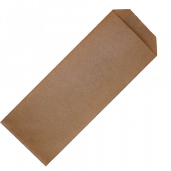 Артикул 96021 —  бумажные пакеты без ручек — цена за штуку 1.14 руб. Крафт-пакет, 8×20 см