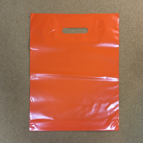 Пакет полиэтиленовый, оранжевый, ПВД, 30×40 см
