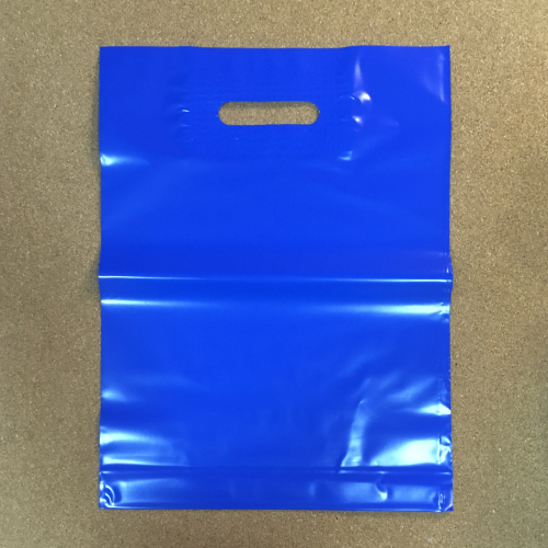 Пакет полиэтиленовый, ярко-синий, ПВД, 30×40 см