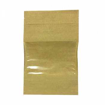 Артикул 82066 — Дой-пак с замком zip-lock из крафт-бумаги с окном 7 см, 12×18×3 cм — цена за штуку 14.32 руб. Дой-пак с замком zip-lock из крафт-бумаги с окном 7 см, 12×18×3 cм