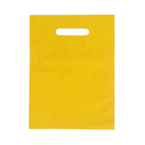 Пакет полиэтиленовый, жёлтый, ПВД, 22×34 см