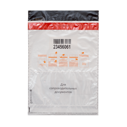 Сейф-пакет номерной, 24×32 см, 60 мкм