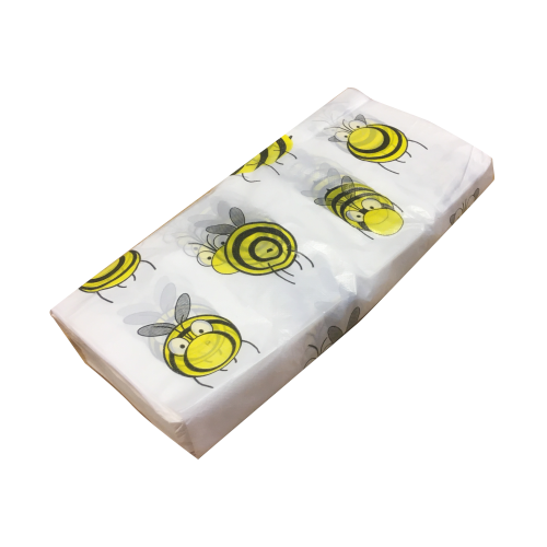Пакет-майка «Пчёлки», ПНД, 28×50 см