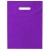 Пакет полиэтиленовый, сиреневый, ПВД, 38×50 см