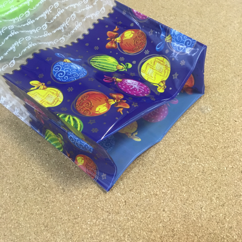 Пакет полипропиленовый с рисунком «Разноцветные шары», 16×8×42 см, 25 мкм