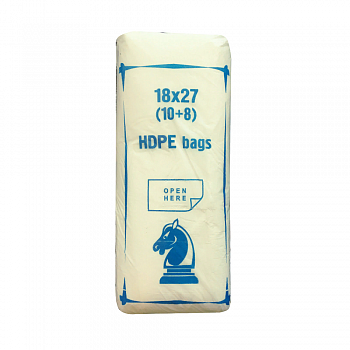 Пакеты фасовочные ПНД, 18×27 см, 8 мкм, евроблок