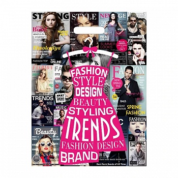 Пакет полиэтиленовый «Тренды», ПНД, 34×45 см