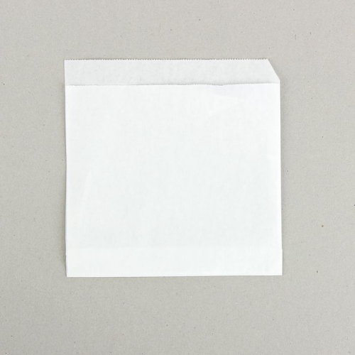 Пакетик-уголок бумажный белый, 15×15 см