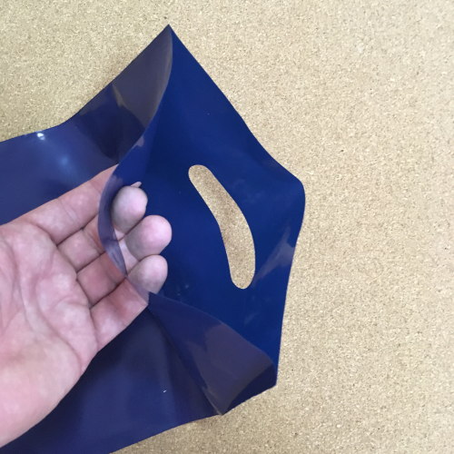 Пакет полиэтиленовый, синий, ПВД, 22×34 см