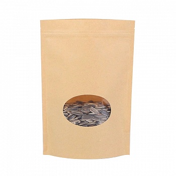 Артикул 4916989 — Дой-пак с замком zip-lock из крафт-бумаги с овальным окном, 14×21×4 cм — цена за штуку 17.60 руб. Дой-пак с замком zip-lock из крафт-бумаги с овальным окном, 14×21×4 cм