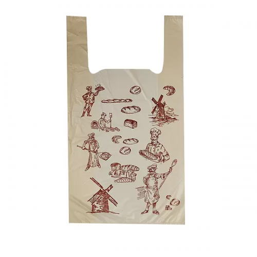 Пакет-майка «Пекарь», ПНД, 28×50 см