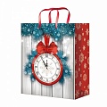 Новогодние бумажные пакеты с ручкам