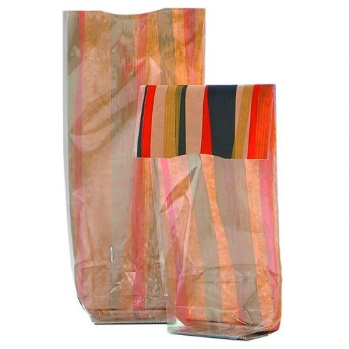 Эко-упаковка «Illusions» с прозрачной стороной для сладостей, 250 г (26×6×4 см)