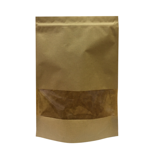 Артикул 82072 — Дой-пак с замком zip-lock из крафт-бумаги (полоска) с окном 7 см, 24×33×4 cм — цена за штуку 36.58 руб. Дой-пак с замком zip-lock из крафт-бумаги (полоска) с окном 7 см, 24×33×4 cм