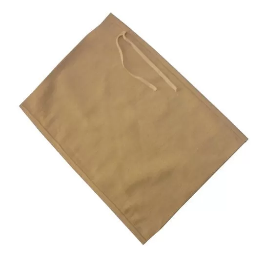 Мешок для проб с завязками, суровая двунитка, 20×30 см, 210 г/м²